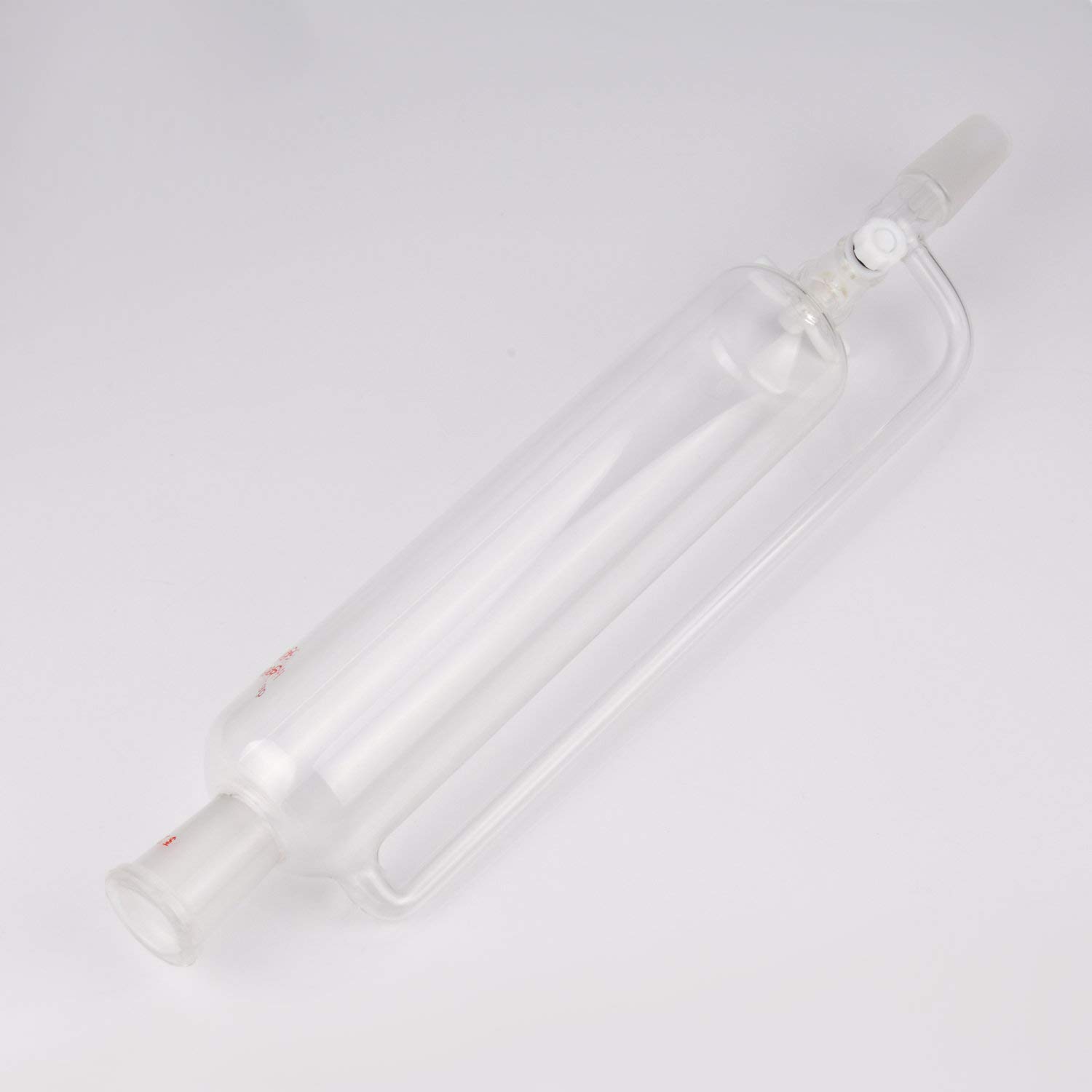 stonylab Imbuto di Pressione Equalizzante, Pressione di Erogazione Imbuto in Vetro Lab Borosilicato Equal Press Funnel con Tappo di Arresto in PTFE per Laboratorio (500ml, 24/40 Joint)