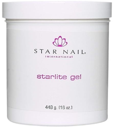 Star Nail International StarLite Gel Escultor UV 16 oz (transparente)