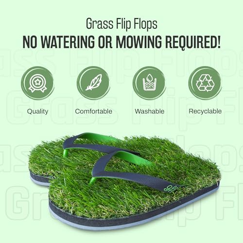 GFF Grass Flip Flops for Men/Women/Kids - XS/S/M/L Size Sandal - Camo/Black/Pink Color Slippers2
