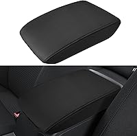 Vista 10 de INTGET Funda de reposabrazos de consola central para accesorios de VW Volkswagen Jetta 2012 2013 2014 2015 2016 20172018 Cojín de apoyo para el Negro