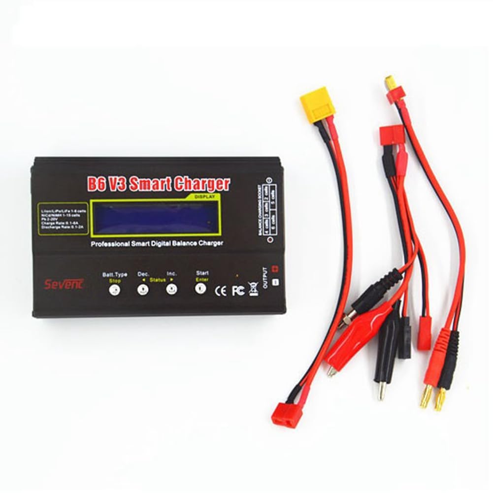 B6 V3 Caricabatterie Bilanciatore Batteria LiHv Lipo NiMh Li-Ion Caricabatterie RC per RC FPV Drone Auto Barca Spina EU