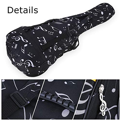 HOLPPO Sac pour Étui de Guitare,Étui de Guitare À Double Bandoulière Réglable Étanche avec Boucle de Suspension Arrière… - Les Beatles, Paul McCartney, John Lennon, RIngo Starr, George Harrison HOLPPO Sac pour Étui de Guitare,Étui de Guitare À Double Bandoulière Réglable Étanche avec Boucle de Suspension Arrière… – Image 6