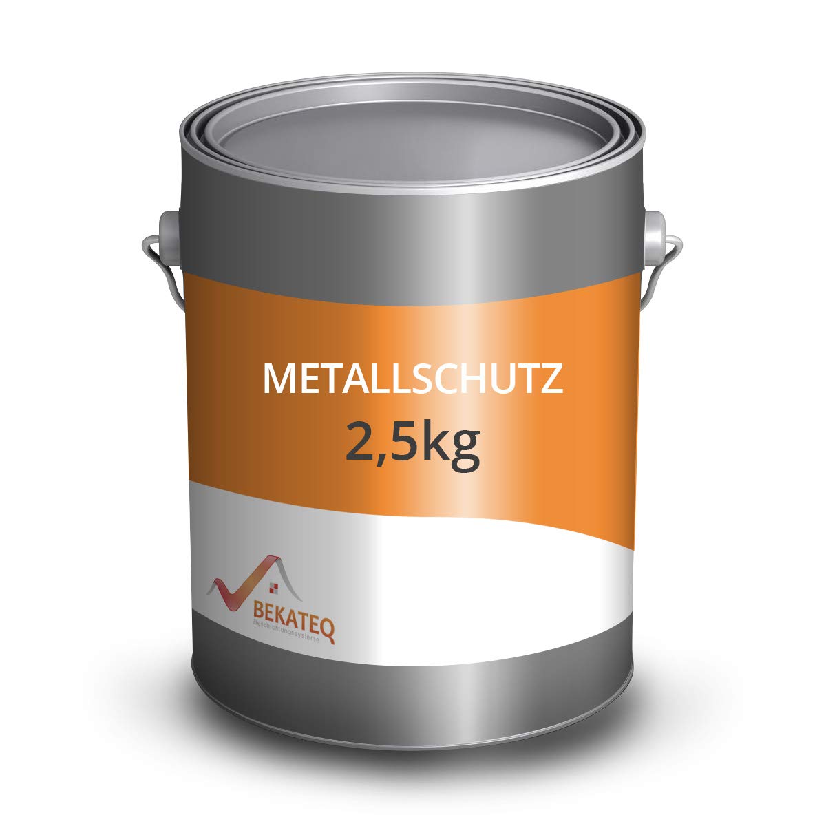 BEKATEQ Podkład cynkowy 2,5 kg jasnoszary, LS-116 gruntowanie metalowe, aluminium, stal – ochrona przed korozją, gruntowanie metalowe
