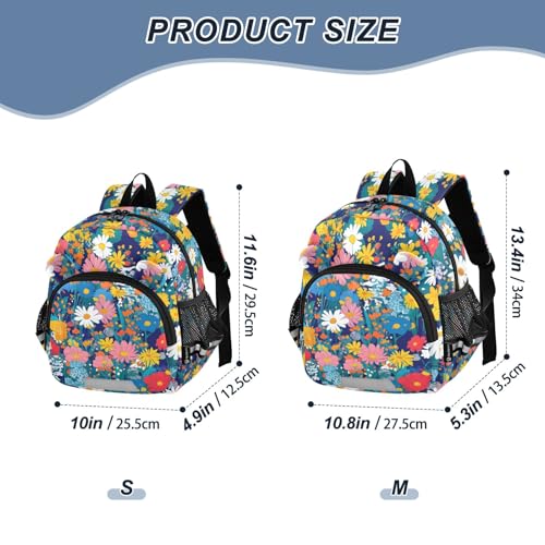Kid's Backpack for Boys & Girls Toddler Bag Midsummer Meadows Backpack with Safety Leash2