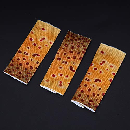 Keenso Fishing Gloves, Polyester Fish Skin Pattern, Fishing Finger Protectors, Single-Use, for Anglers Freshwater Fishing - Image 4