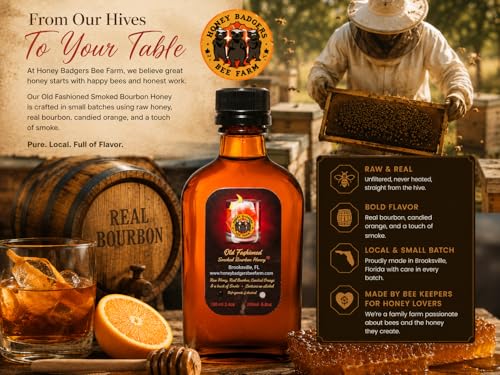 Old Fashion Smoked Bourbon Honey miniatura 5