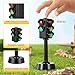 jojofuny 2Pcs Mini Traffic Light - 4.3