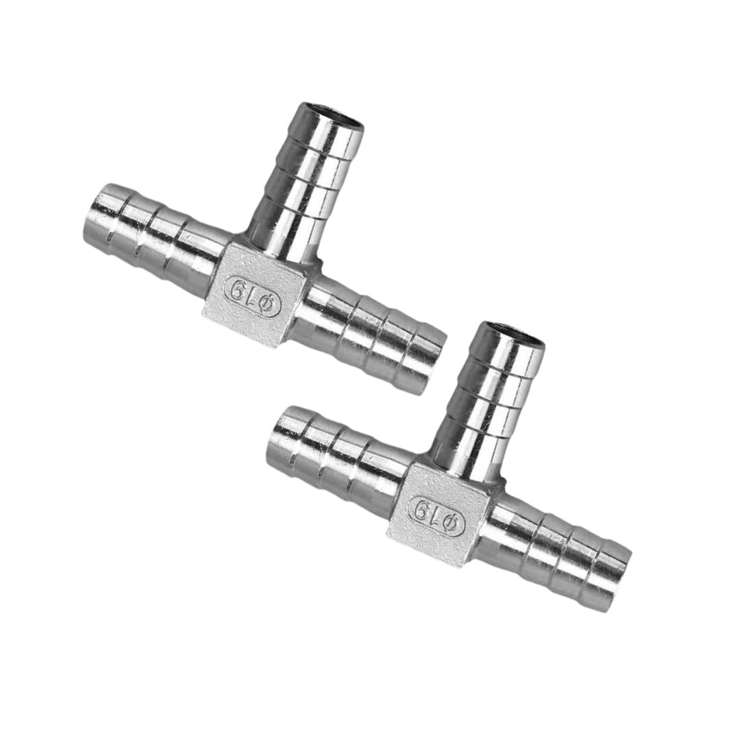 Edelstahlrohr mit Widerhaken T-Rohr mit Widerhaken aus poliertem Edelstahl 304, 3-Wege-Schlauchverteiler, Innendurchmesser 32 mm, 40, 50, Hydraulikrohr, 1 Stück(50mm)