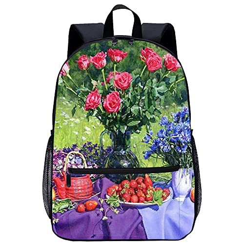 Mochila que ahorra trabajo y fatiga con espalda transpirable 3D