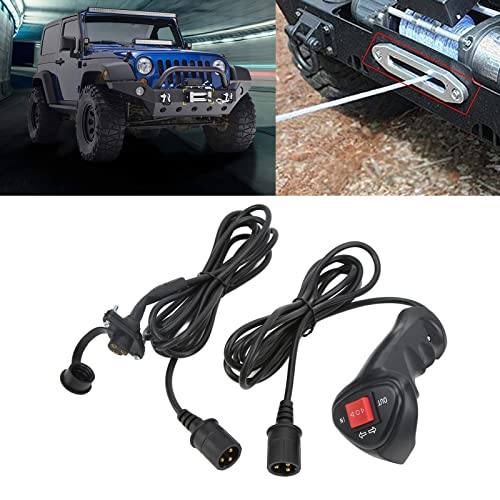 Control remoto eléctrico para winch de vehículo todoterreno miniatura 4