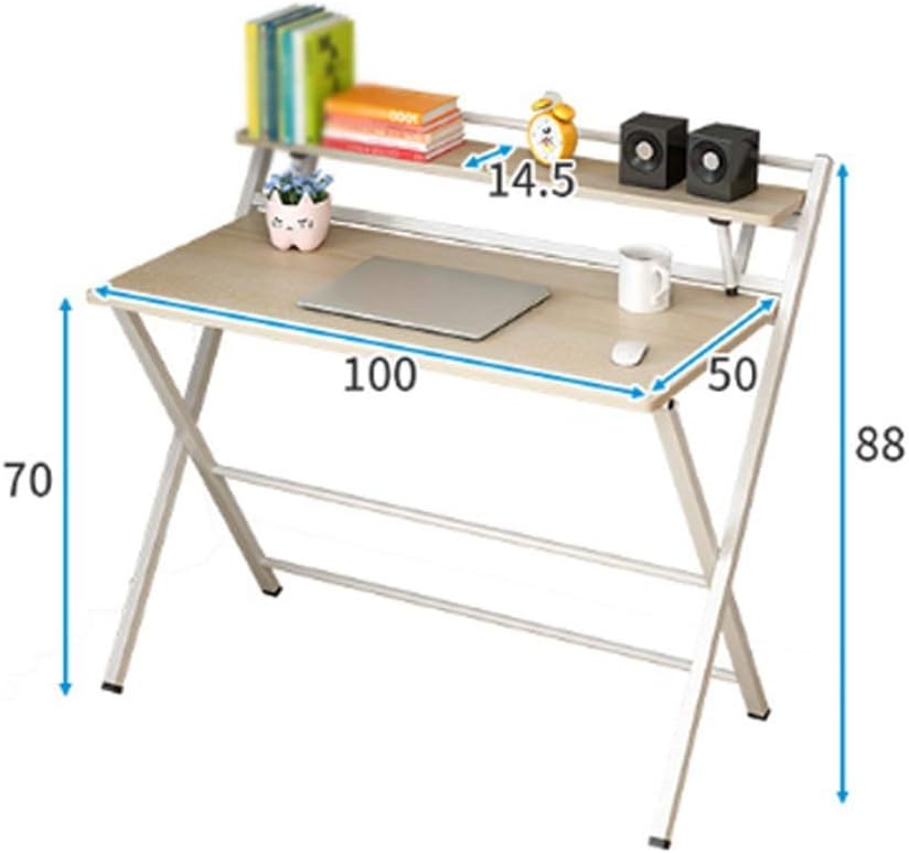 Living Room Accessories End Table Fashion Creative Folding Coffee Table Computer Desk Writing Desk Simple Modern Dining Table Rack Coffee Table (Size : M) image 2