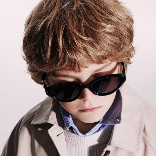HJSTES Kids Polarized Sunglasses for Girls Boys Folding Sunglasses Square Foldable Frame UV4002