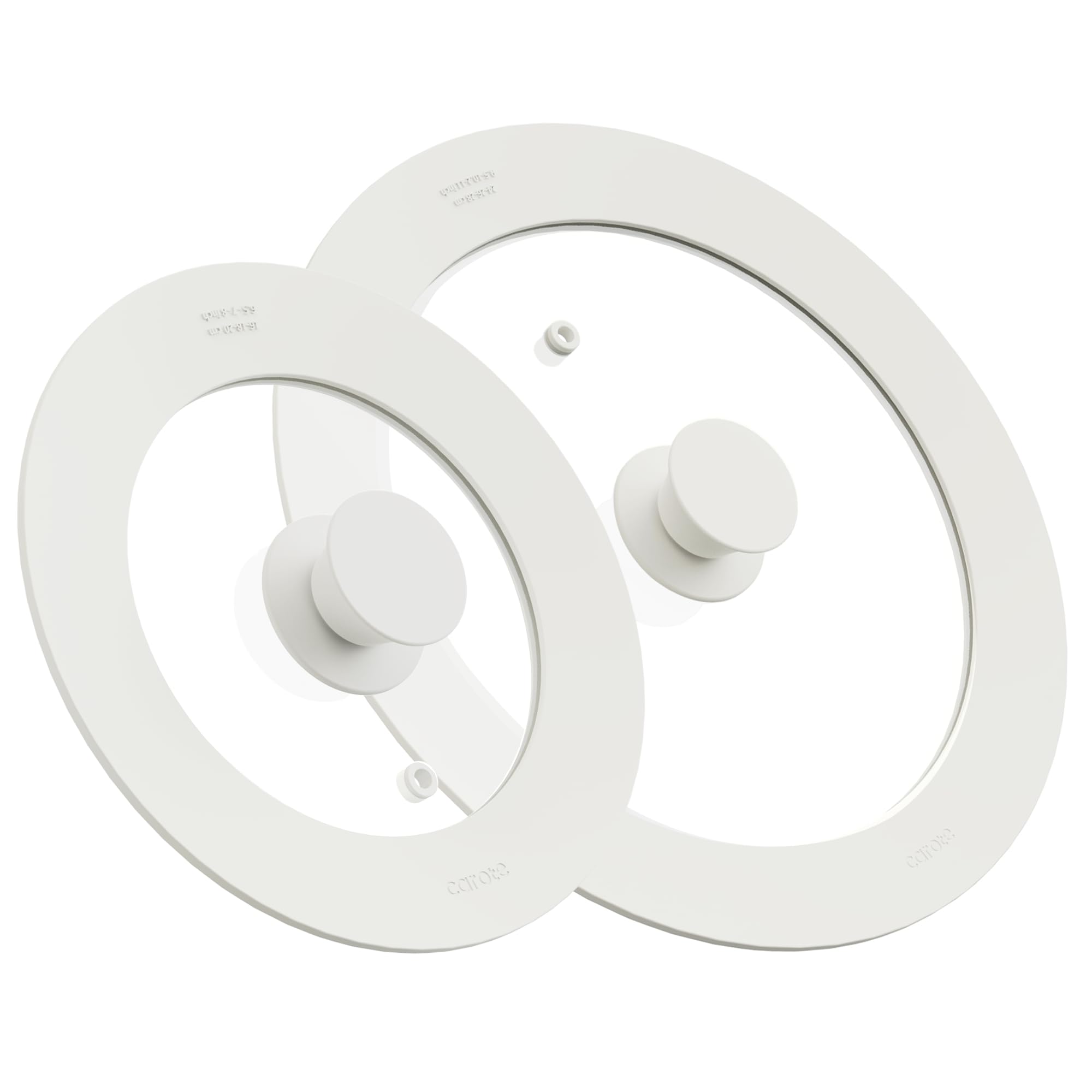 CAROTE 2 PCS Universal Silicone Lid