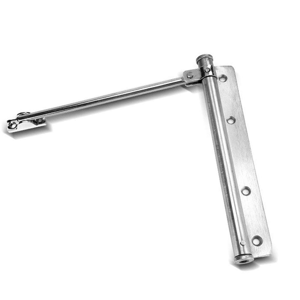 Lkfjnhepf One Color Door Closer Stainless Steel Automatic Door Closers Invisible Springs Buffer Household Simple