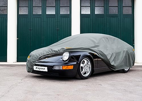 Image of Kayme Heavy Duty Car Cover Custom Fit Porsche 964 993 930 (1967-1997) Waterproof All Weather for Automobiles, Full Exterior Covers Sun Rain UV Protection.（Deliver About 3-10 Days）