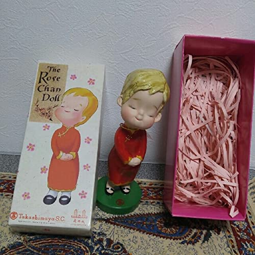 高島屋ローズちゃん人形陶器 大きい☆高島屋☆ローズちゃん☆陶器製☆人形 大 26．0cm