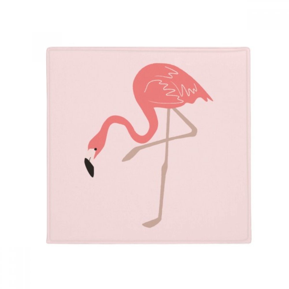 Tapis de sol pour animal domestique flamant rose cuisine maison 80cm