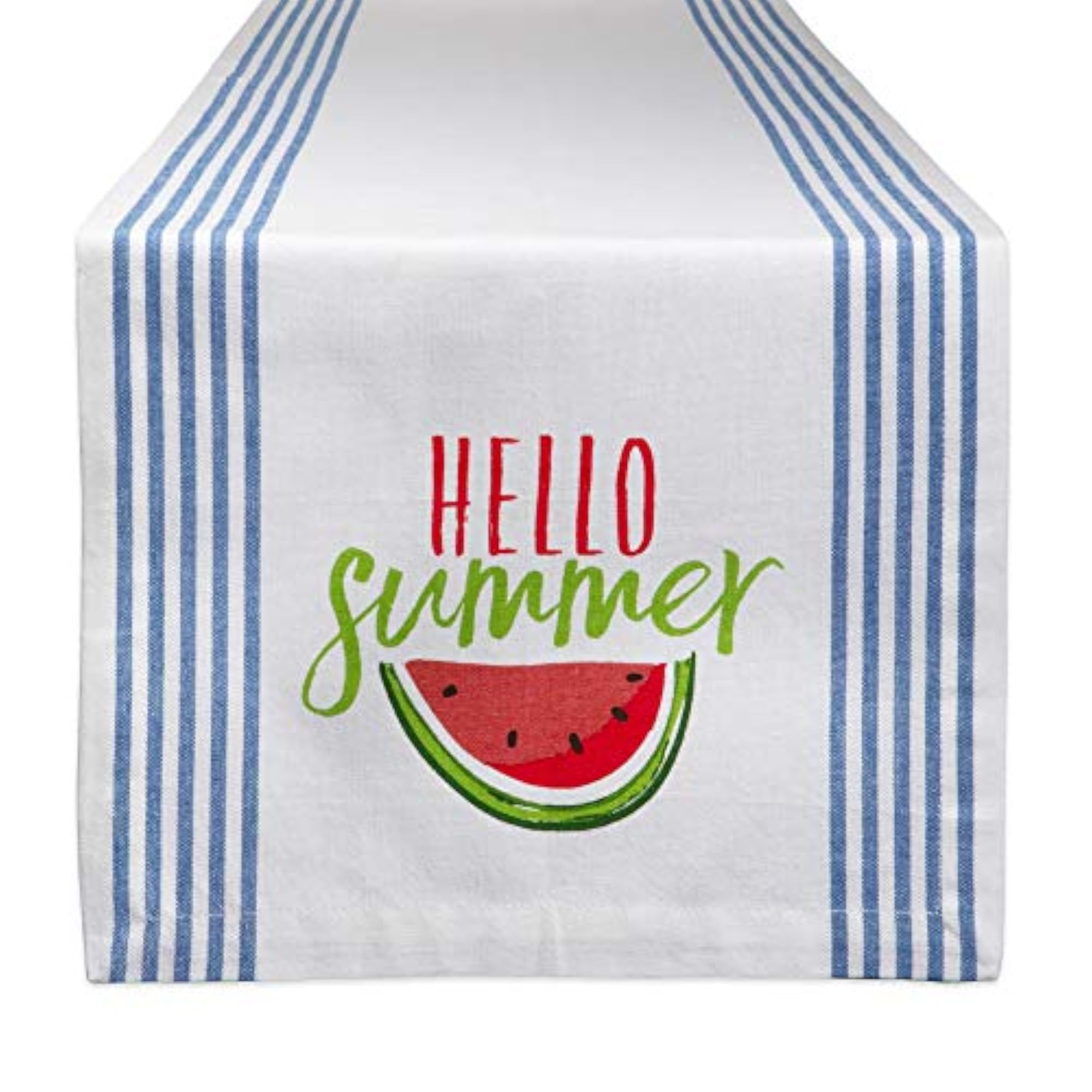 Watermelon Collection Kitchen Table Runner, 14x72, Hello Summer