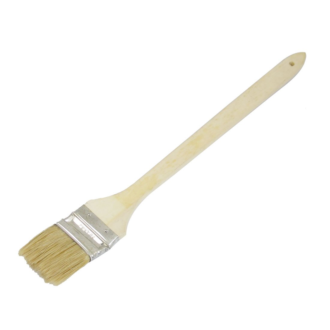uxcell Metal Ferrule Radiator Brush, 2-inch Wide Wooden Handle