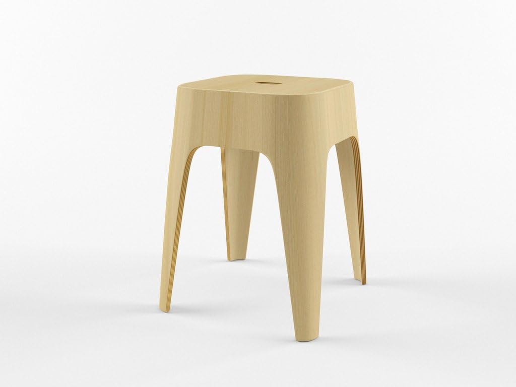 Minimal Stacking Stools (Set of Two) (Walnut)
