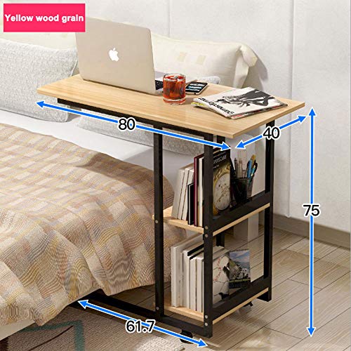 Big seller Mesa para Ordenador Mesita de Noche, Escritorio, computadora de Escritorio, Cama para el hogar, Escritorio Simple, Mesa Plegable móvil pequeña (Tamaño : C)