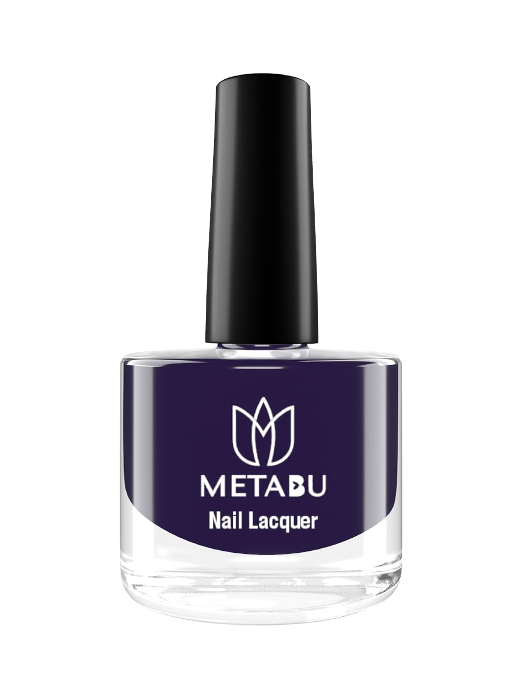 METABU Highly Pigmented and Long Lasting Nail lacquer, Super Glossy Finish, Non-Chipping, Non-Smudging, Cruelty Free, Gel Effect, Quick Drying Nail Polish, 8 ml DARK SHADES, Color - 11 SPACE