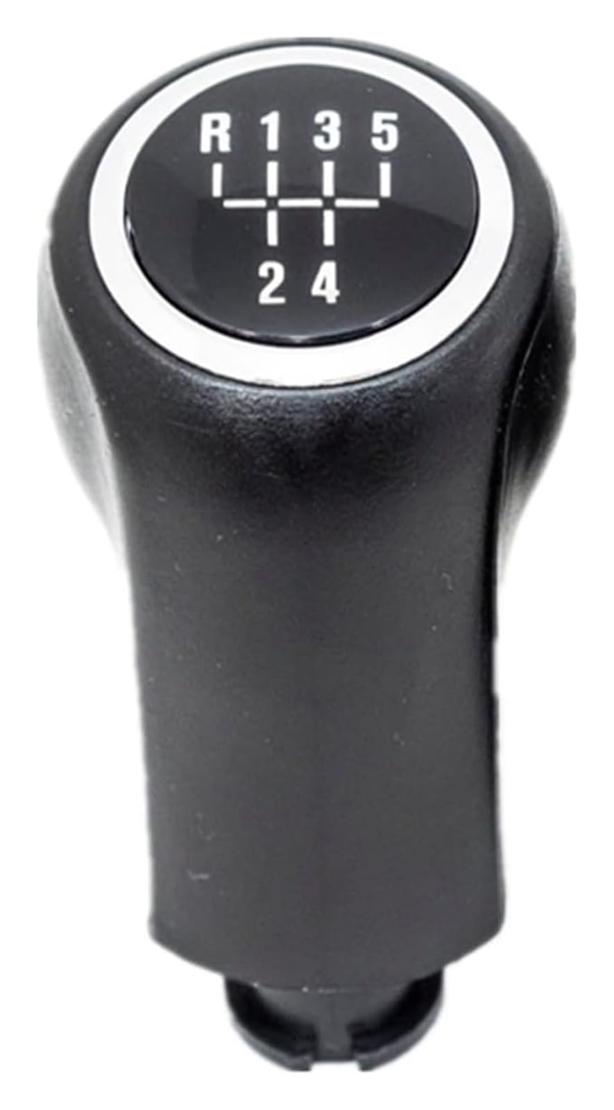 TRASH BIN Car Gear Shift Knob for Opel for Vauxhall for Vectra C for B ABS Car Manual 5 6 Speed Gear Shift Knob Shifter Handball with Gaiter Boot(5 Speed)