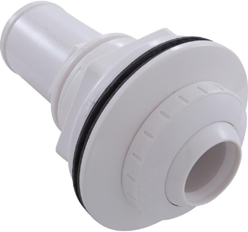 Above-Ground Pool Vinyl Liner Deluxe Return Fitting Assembly 1" Eyeball White 550-9340