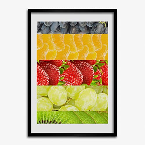 Tulup image cadre mdf photo affiche haut de gamme salon 50x70 cm