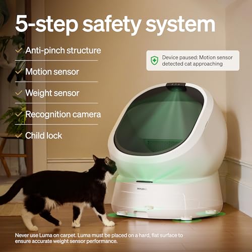 Image of PETLIBRO Automatic Litter Box Bundle with Accessories Kit, Open Top Self Cleaning Litter Box with AI-Camera Waste Analysis, Multi-Cat Recognition, Usage Tracking, Auto Odor Control & Safety Sensors