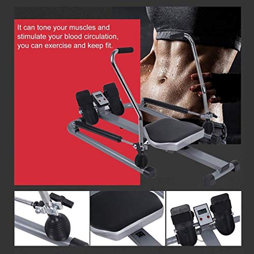 Image of Home Rowing Machine Rowing Machines for Home Use Indoor Rower Hydraulic Rower Trainer Hd Data Display Suitable for Home Fitness Exercise