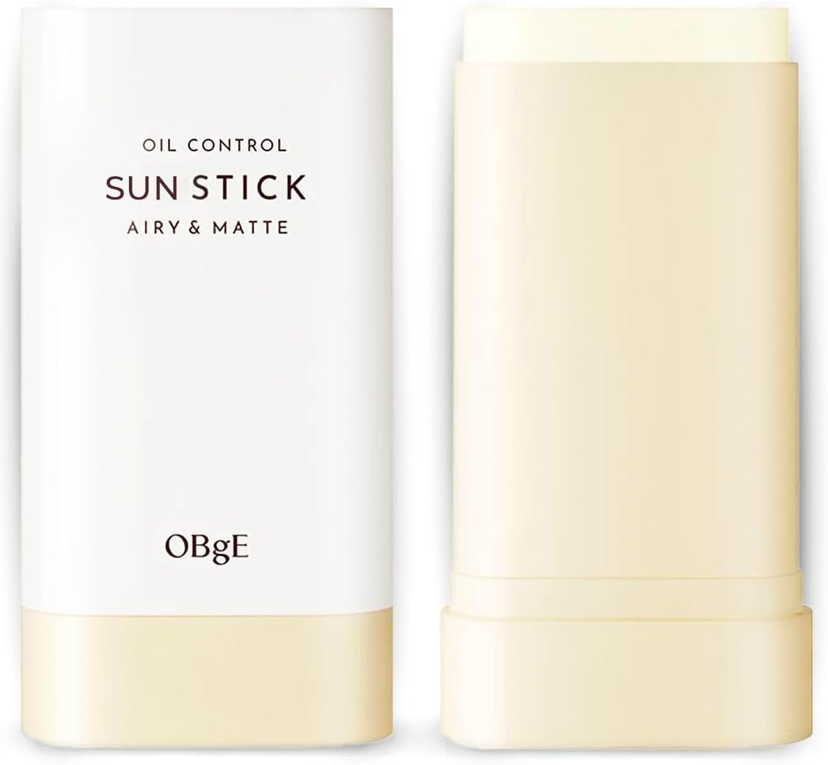 OBgE Oil Control Stick (0.6oz) - Non-Greasy, Soothing & Cooling Facial Care. High Defense. Lightweight, Long-Lasting Protection, Oil Absorption, No Clumps. Travel Essentials. Witch Hazel, Mint.