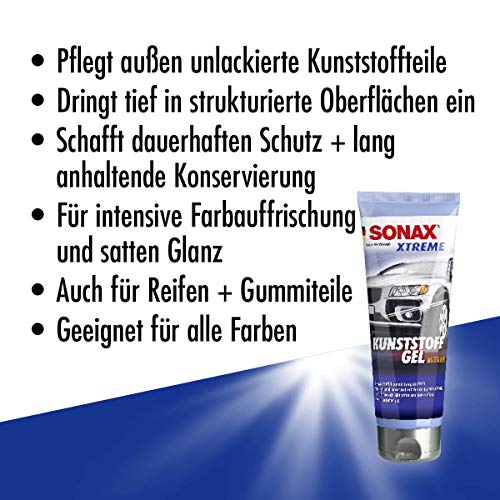 Kunststoffpflege Sonax Xtreme Kunststoffgel Außen NanoPro 250 ml