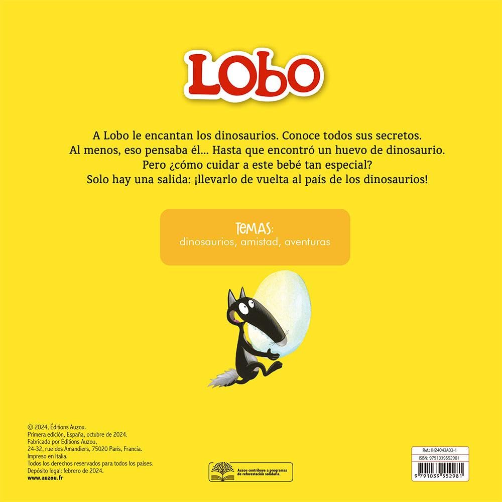 El lobo que adoraba los dinosaurios