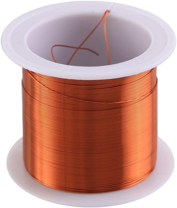 Enamelled Copper Wire,0.3mm x 40m Copper Enamelled Wire Magnet Winding Wire for DIY Motor Transformer Speaker Magnetic Coil