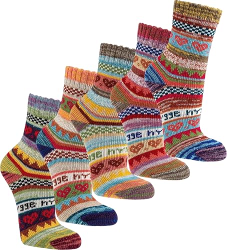 WOWERAT KINDER „Hygge“ 90% Baumwolle, 3er-BÜNDEL (Gr.27-30,...