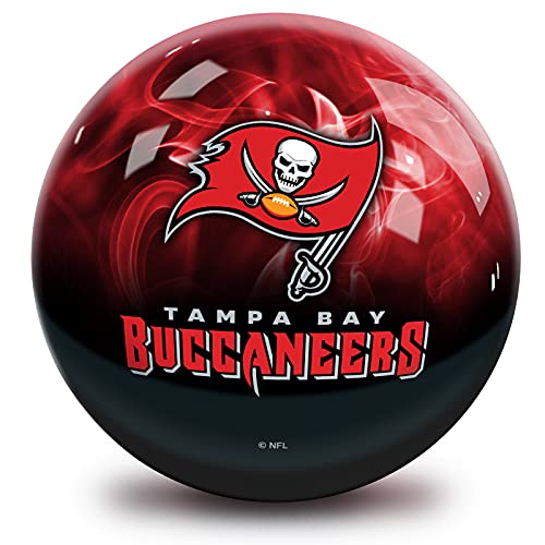 Strikeforce Bowling NFL Tampa Bay Buccaneers On Fire Undrilled Bowling Ball