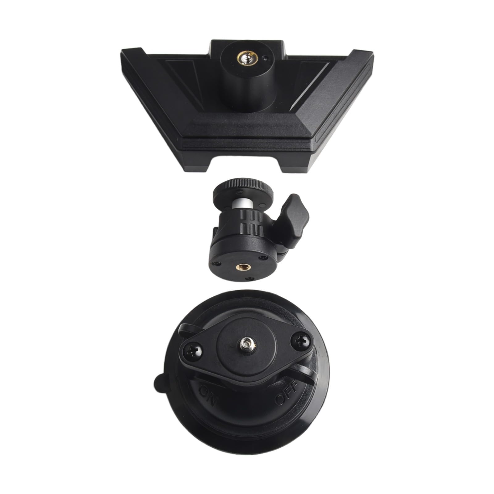 Soporte de montaje giratorio con ventosa para Mini, para soporte de aleación de aluminio ajustable de 360 grados para RV, barco, vehículo, vidrio