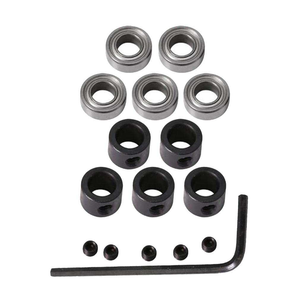 Loom Tree® Router Bit Top and Shank Bearings Accessory 5pcs Inner 6.35mm Outer 12.7mm Tools | Power Tools | Router Bits-image-43