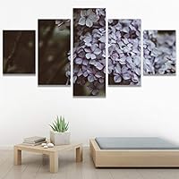 SIGNWIN 5 Panel Canvas Wall Art Assorted Petals for Home Decorations Ready to Hang - 60