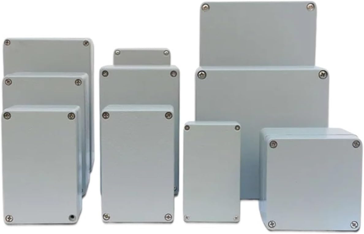 全方位カメラ専用ジャンクションボックス - ジャパン・セキュリティシステム（旧：日本防犯システム） ジャンクションボックス IP67 金属ボックス 屋外用 耐高温鋳造アルミボックス 工場設置穴 電気接続ボックス(FA18 80x75