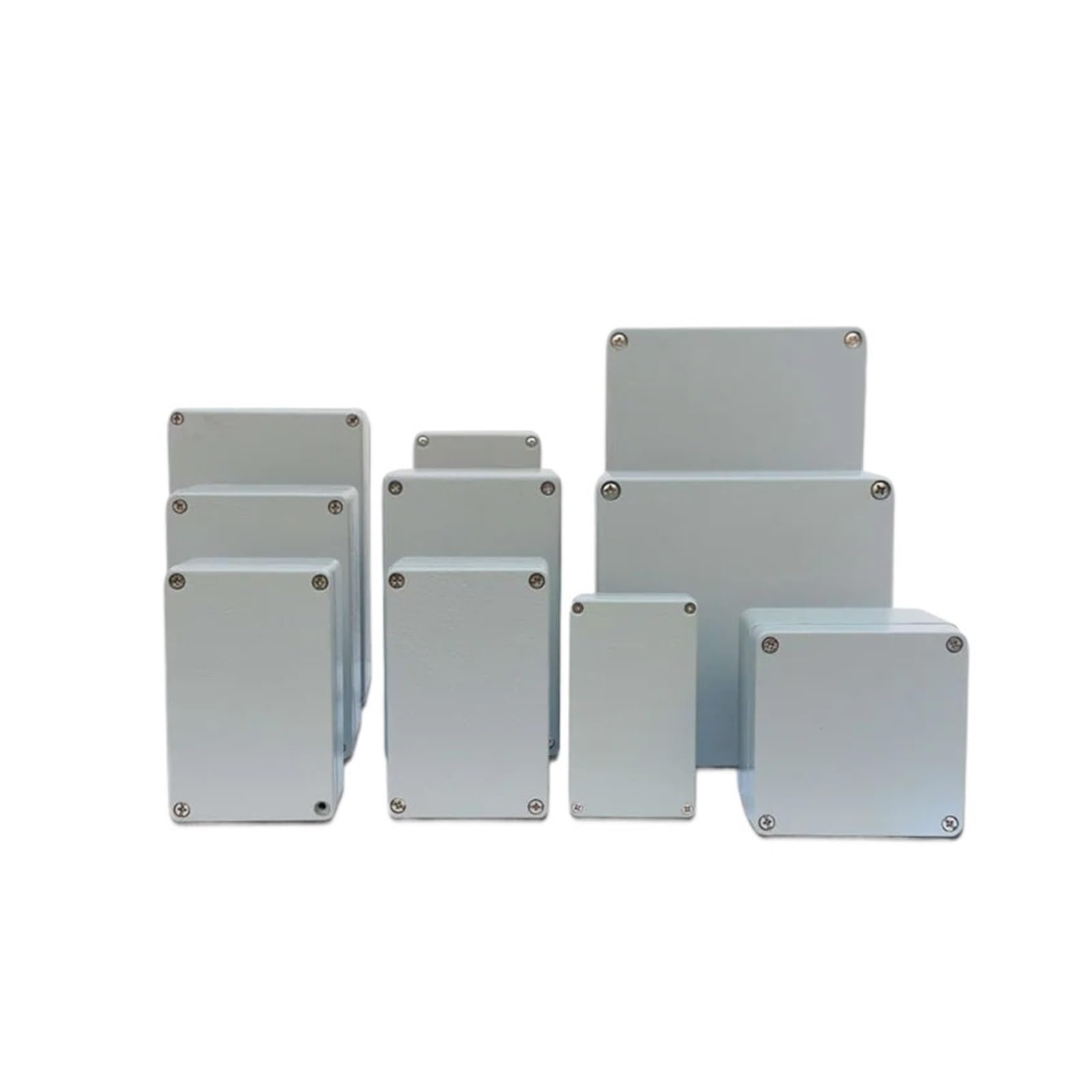 scatola di giunzione Scatola di metallo IP67 Scatola di alluminio pressofuso resistente alle alte temperature for esterni Foro di installazione in fabbrica Scatola di giunzione elettrica(FA6-1 220x145