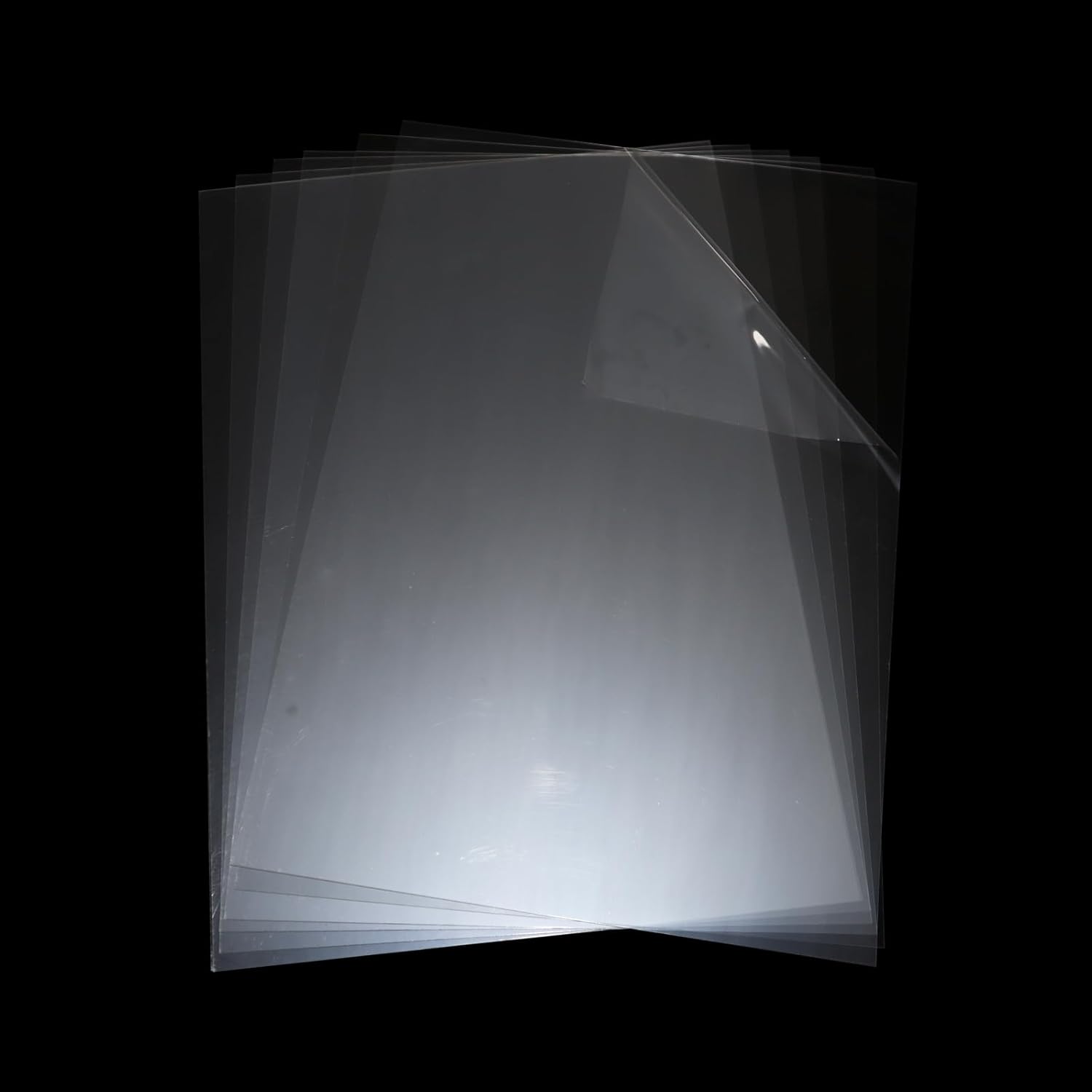 Yagrla Crystal Clear Shrink Plastic Sheets,Transparent