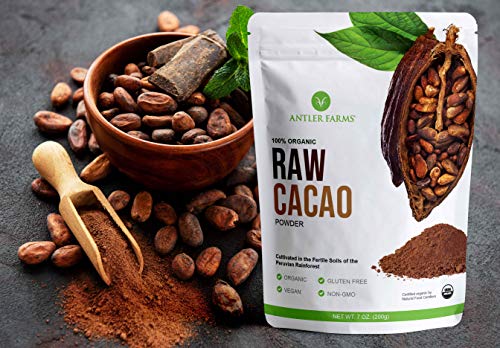 Antler Farms 711841907839 100% Pure Organic Raw Cacao Powder thumb #3