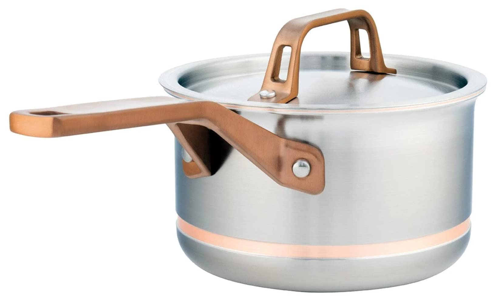 Meyer - CopperClad 5-Ply Copper Core Stainless Steel Saucepan with Lid (1.6L/1.7qt)