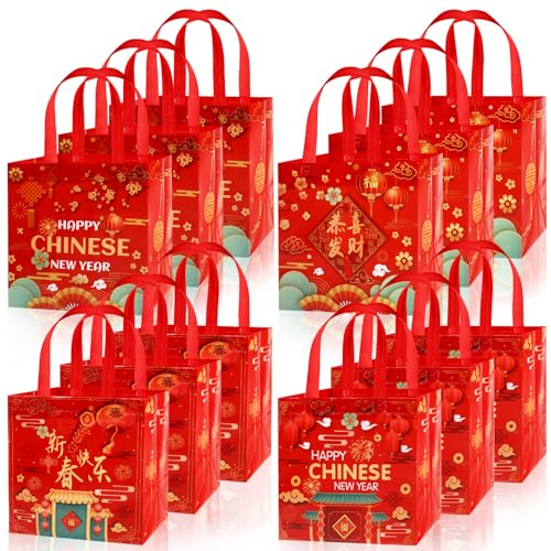 Sacs cadeaux Nouvel An chinois pour décorer votre table du Festival du Printemps