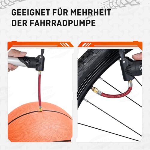 HENMI Fahrradventil Adapter Set mit Sortierbox, 21 Pcs – Ansicht 4