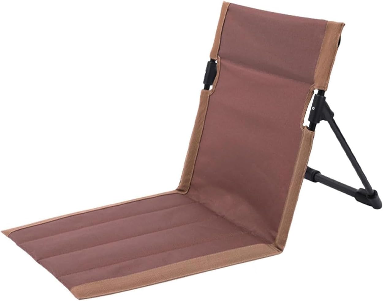 Ultra-Light Folding Camping Chair with Backrest,Outdoors Relaxing Floor Seat for SwimmingPool Beach Lawn Picnic Road Trips