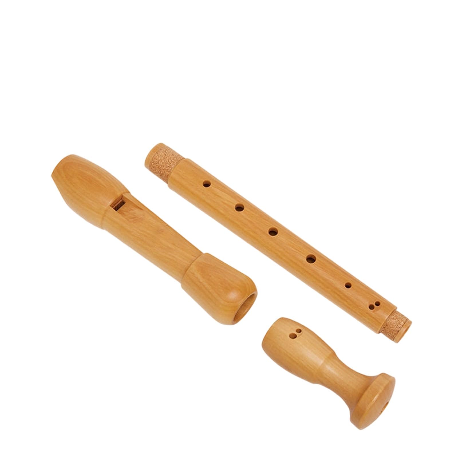 Flauta Dulce Profesional Flauta Dulce De Madera De 8 Hoyos Instrumento Para Principiantes Fácil De Aprender Y Duradero(German wood midrange)