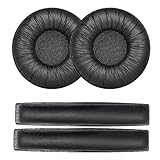 INF Coussinets d'oreille et Arceau pour Casque Sennheiser PX100/200/100 II, Ajustement Parfait, expérience sonore améliorée, Cuir, Mousse Souple